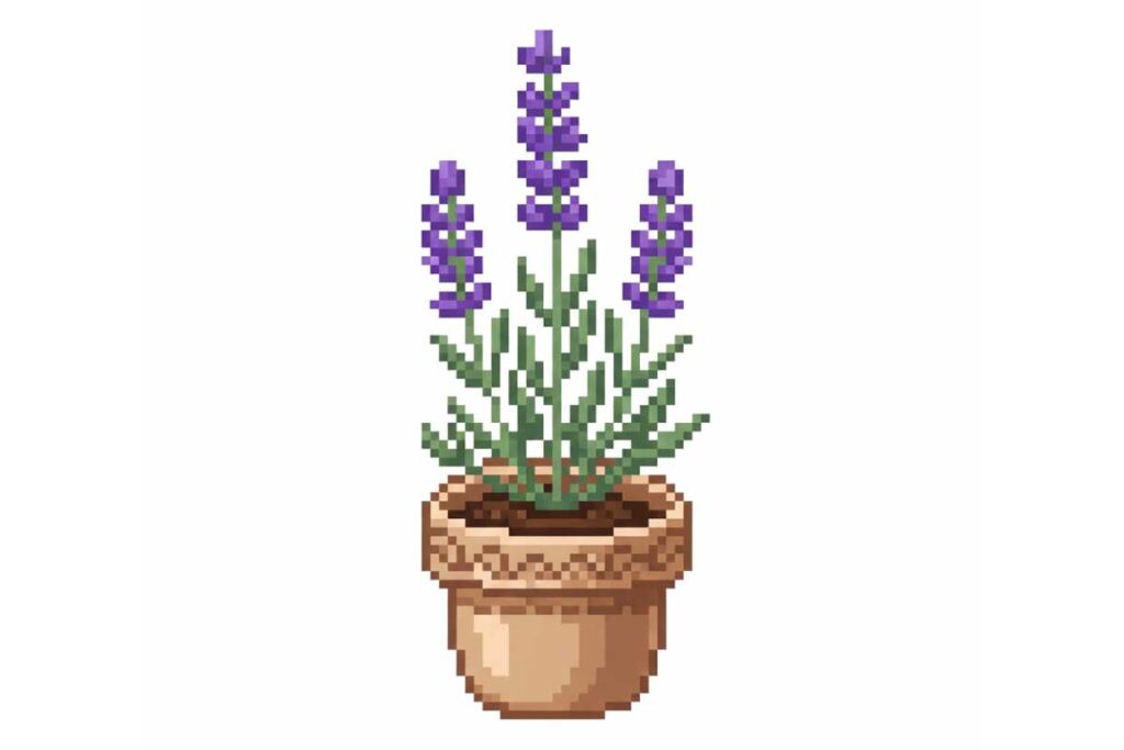 generador de prompts de ia pixel art aparente plantas