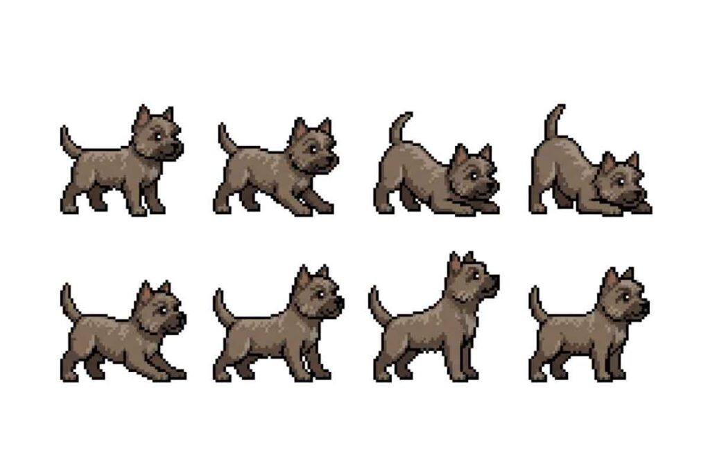 generador de prompts de ia sprites pixel art animales