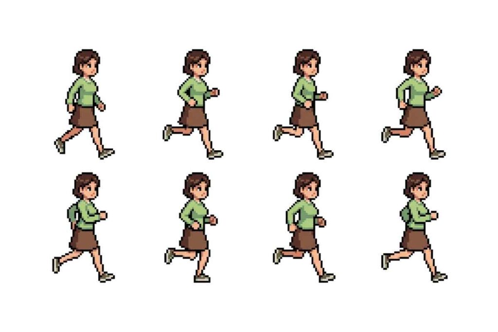 generador de prompts de ia sprites pixel art personas